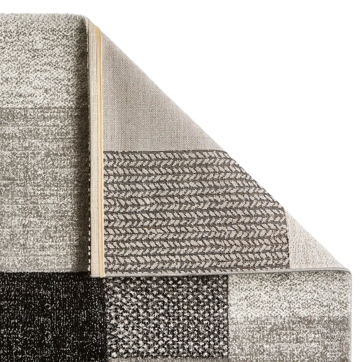 Brooklyn 21830 Grey Black Rug - Image 4