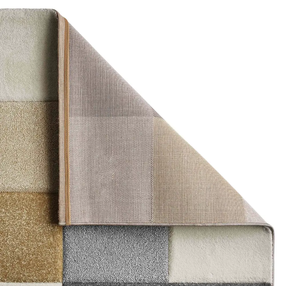Brooklyn 646 Grey Yellow Rug - Image 3