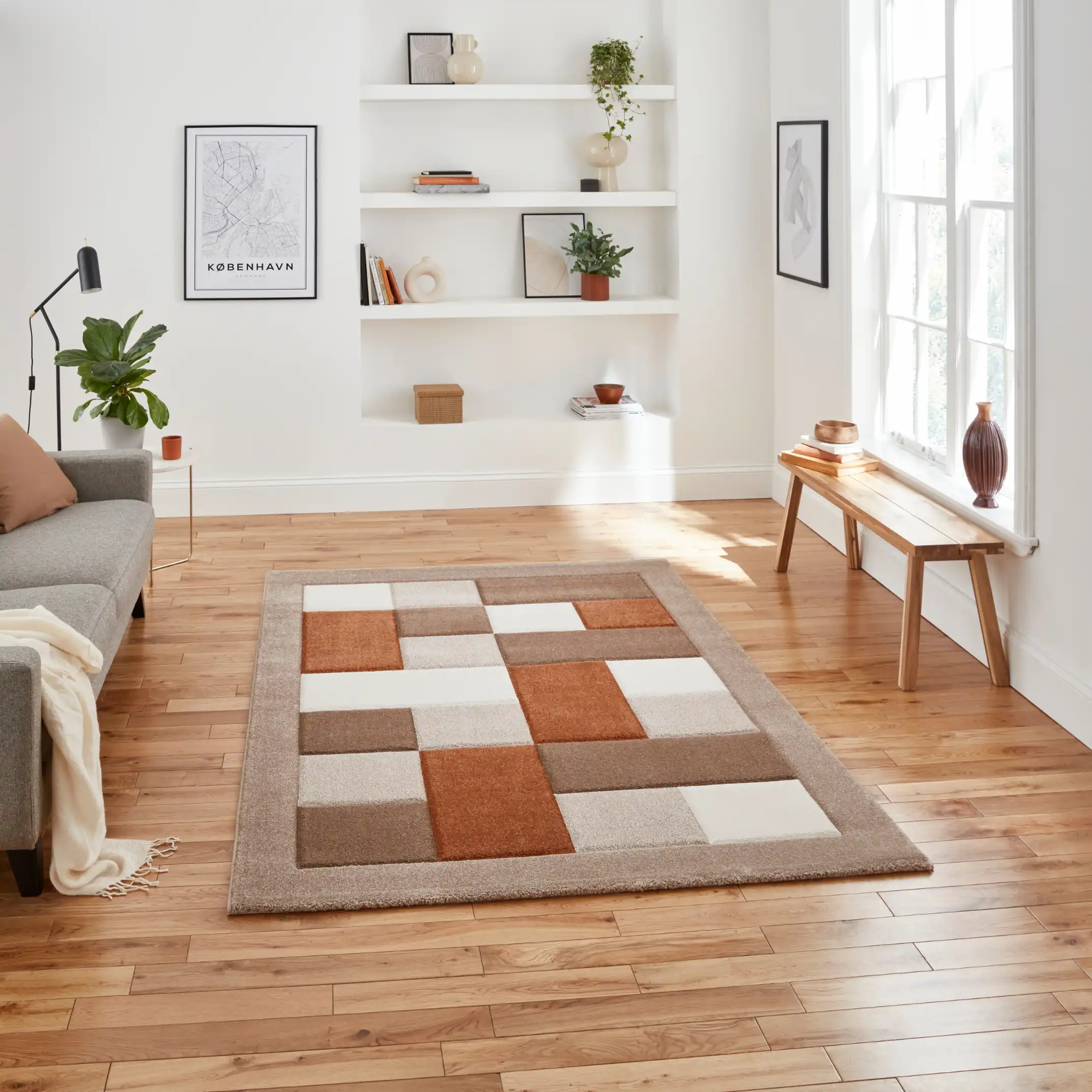 Brooklyn BRK04 Beige Terra Rug