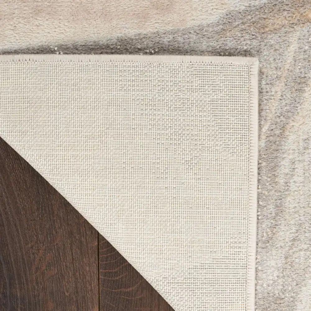 Brushstrokes BSK01 Beige Grey Rug - Image 9