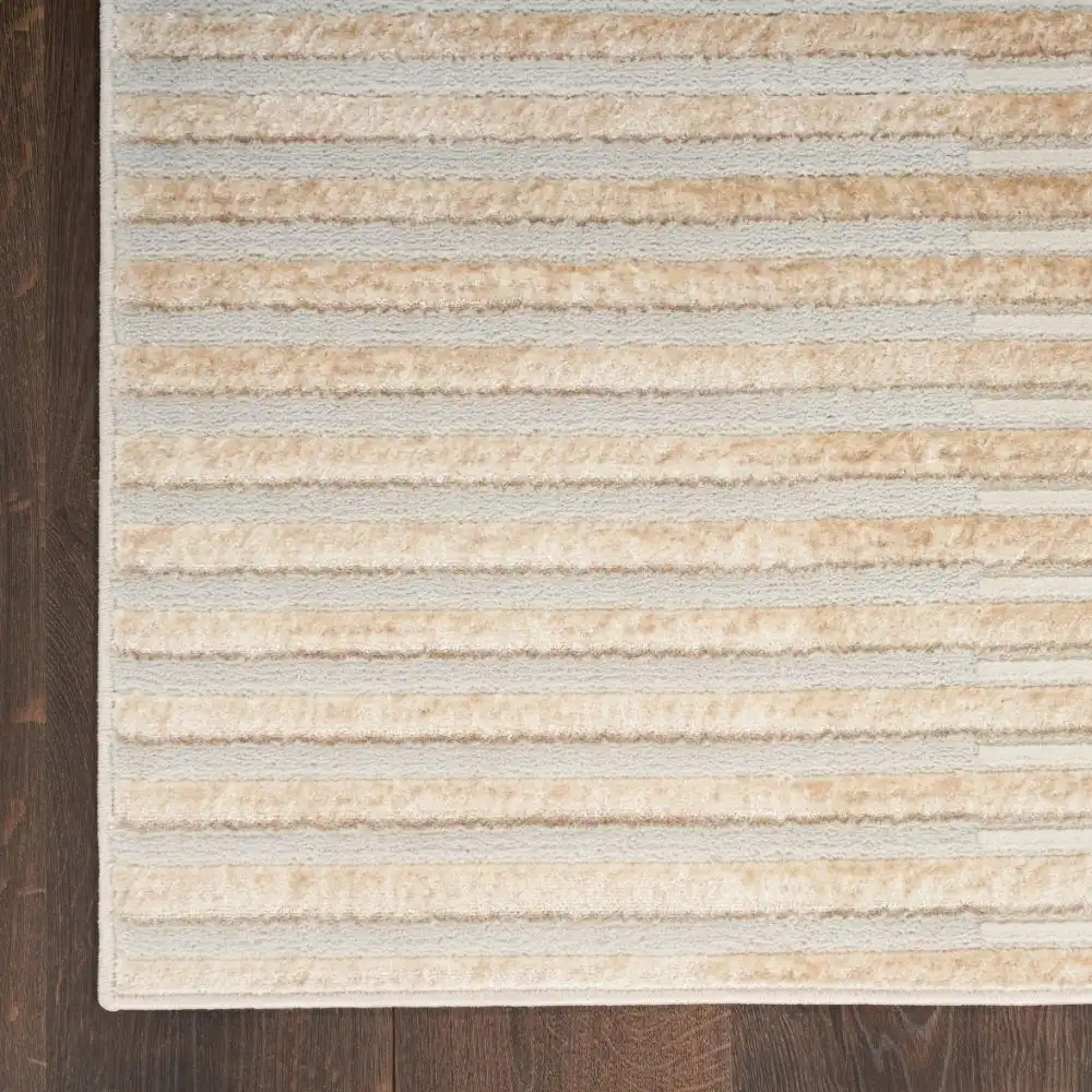 Brushstrokes BSK04 Beige Silver 1 Rug - Image 5