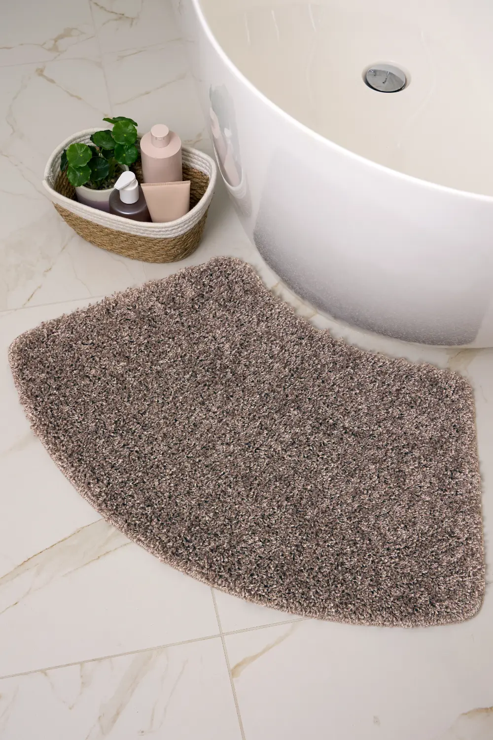 Buddy Bath Mat Fleck Mocha - Image 5