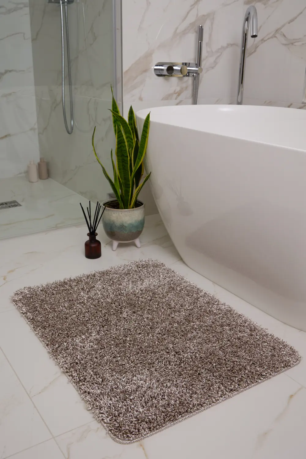 Buddy Bath Mat Fleck Mocha - Image 8