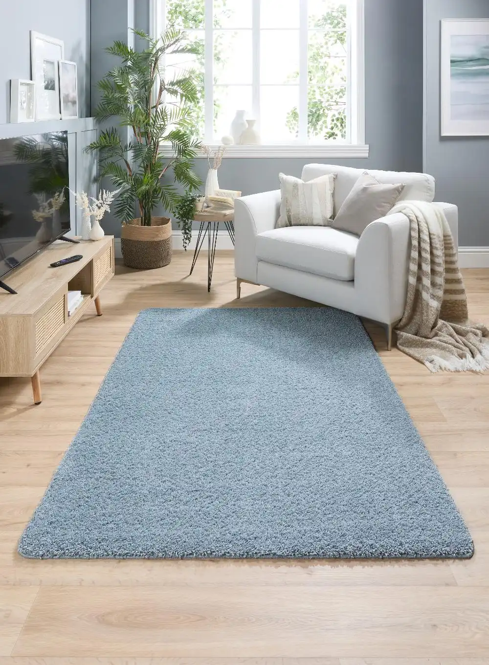 Buddy Washable Denim Rug