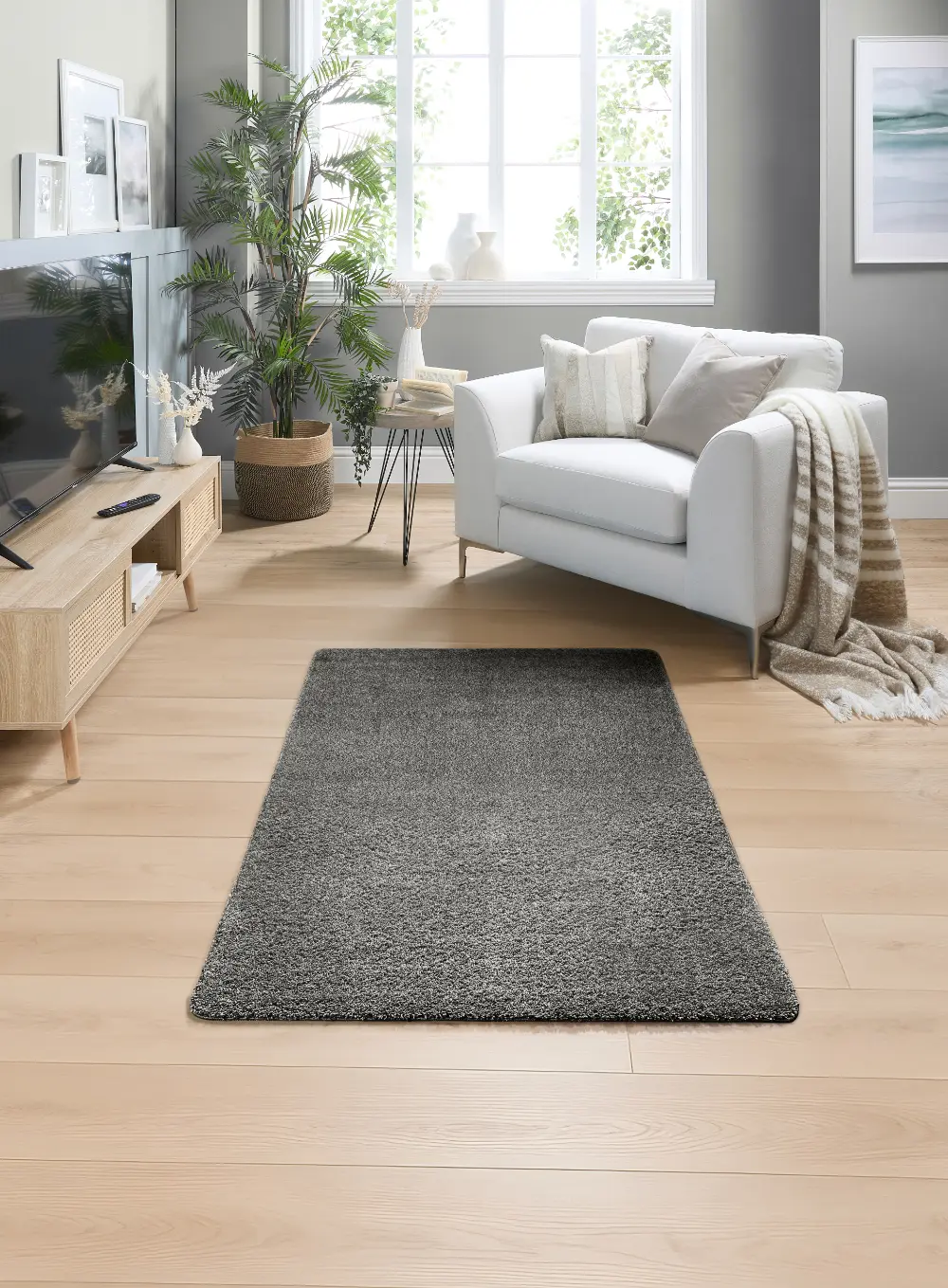 Buddy Washable Fleck Grey Mix - Image 4