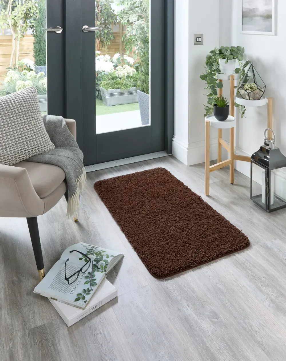 Buddy Washable Chocolate Rug - Image 10