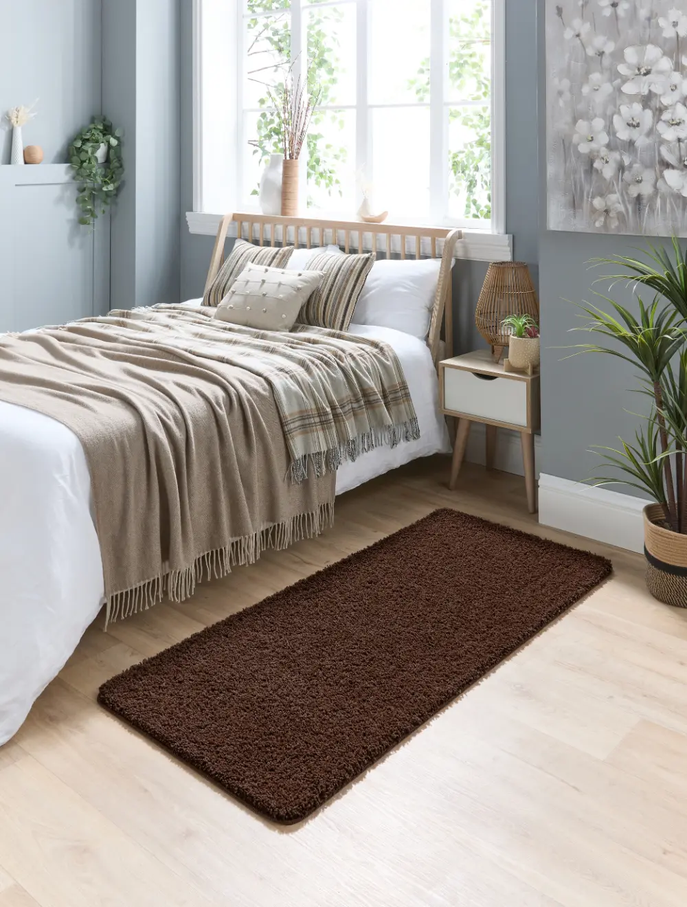 Buddy Washable Chocolate Rug - Image 3