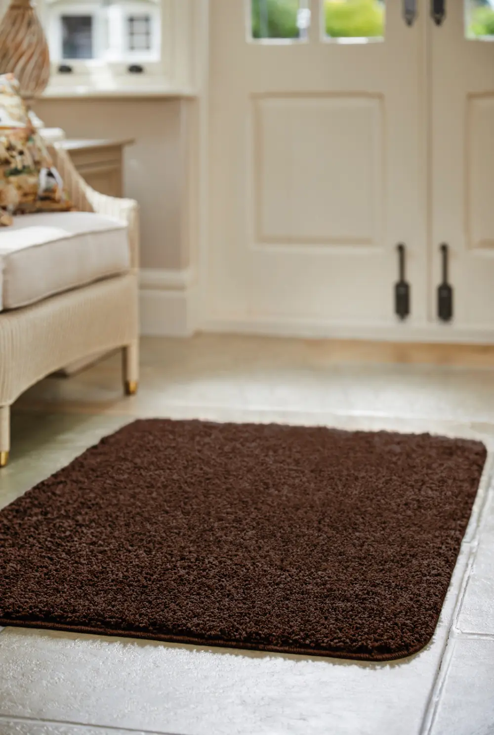 Buddy Washable Chocolate Rug - Image 9