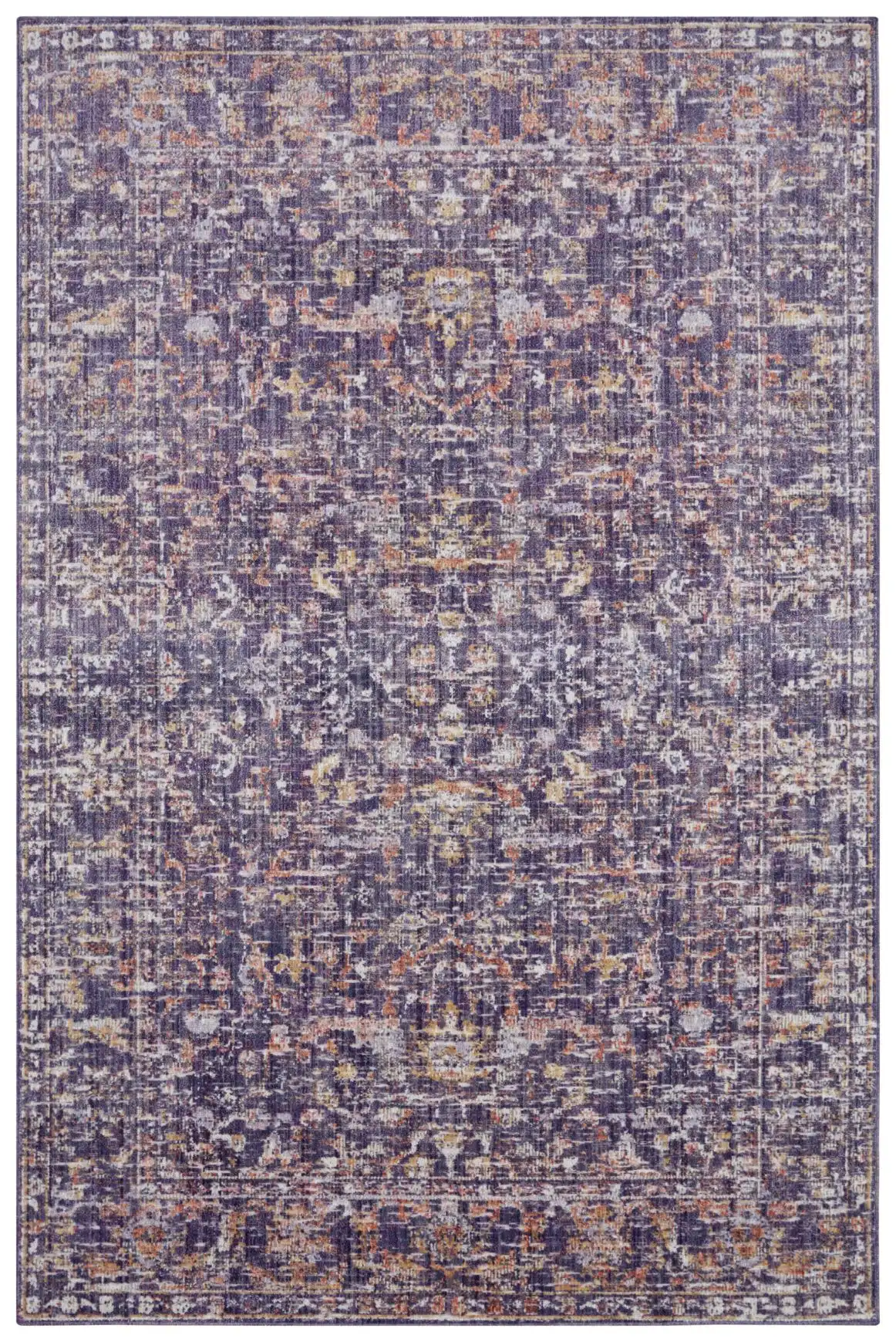 Cairo Washable 105593 Sues Grey Multi Rug - Image 2