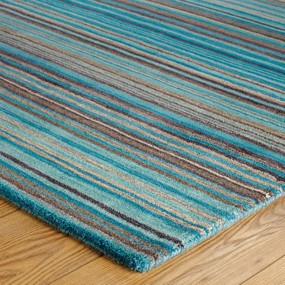 Carter Teal Rug - Image 4