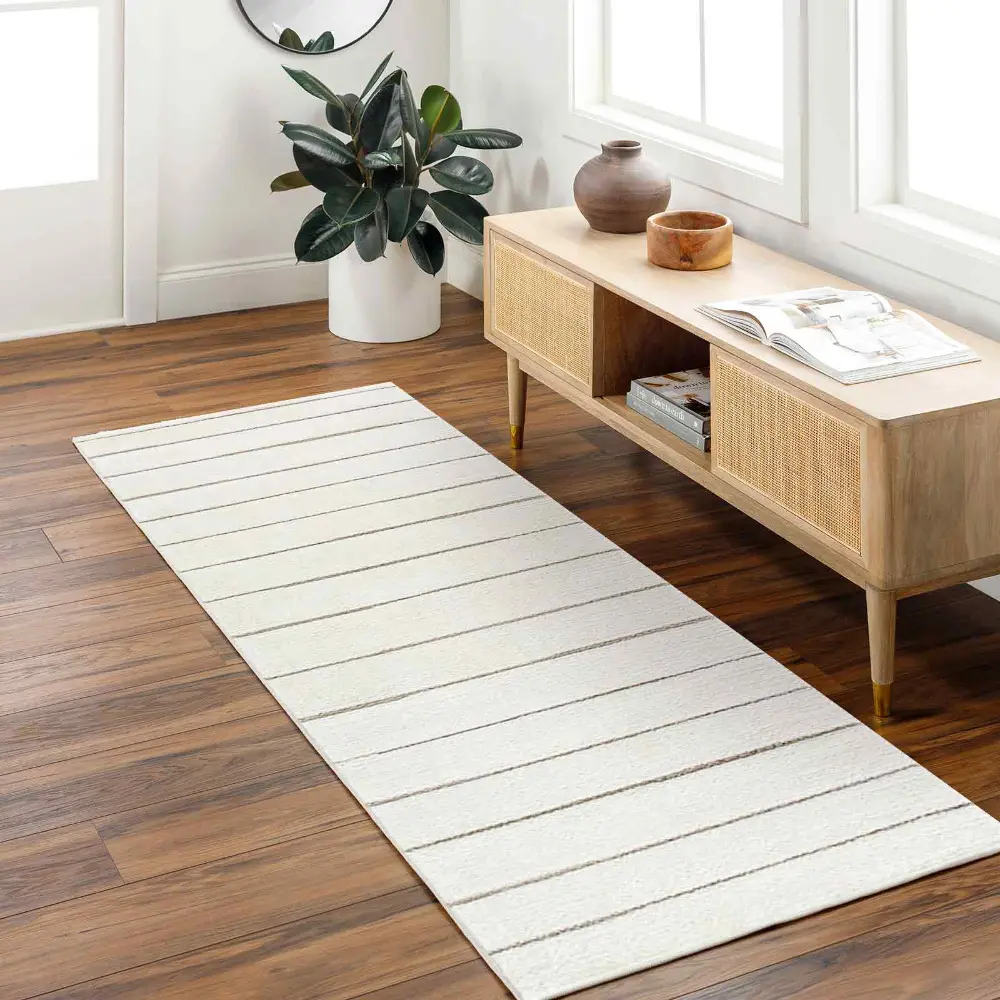 Cascade Our Pnw Home X Livabliss Scandi High Pile Ivory Rug - Image 2