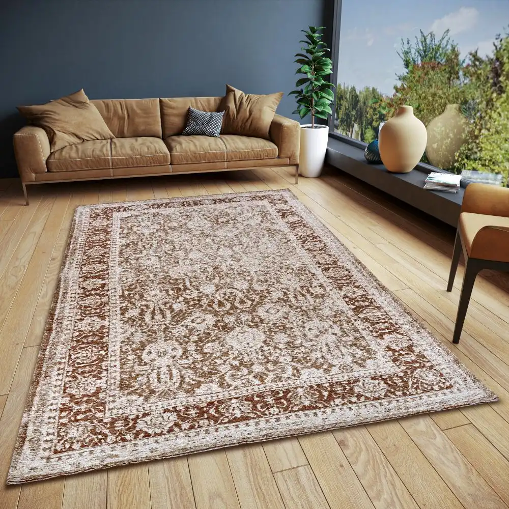 Catania 105887 Brown Rug