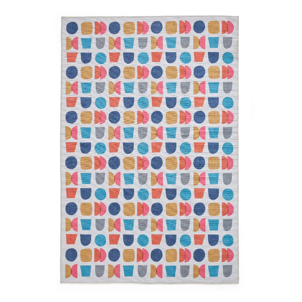 Catherine Lansfield Connect Geo Modern Geometric Rug - Image 5