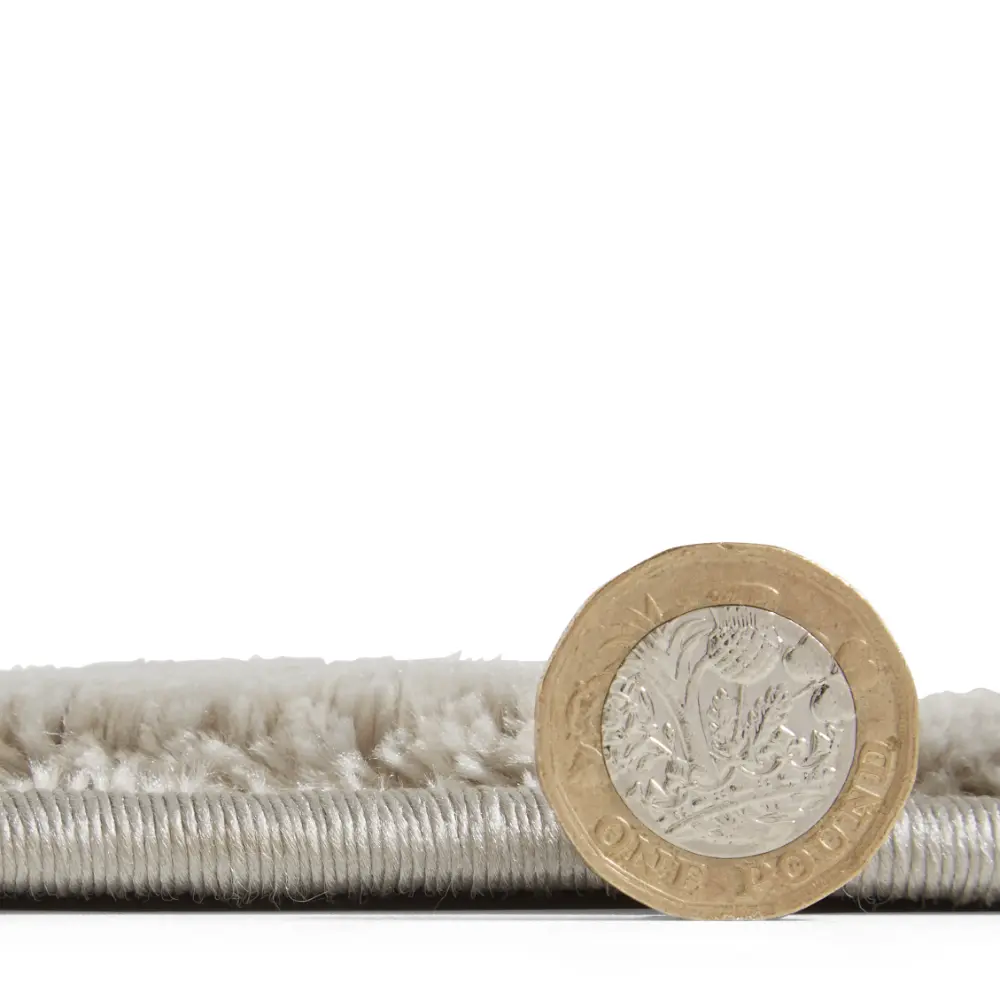 Catherine Lansfield Cosy Diamond Silver - Image 8