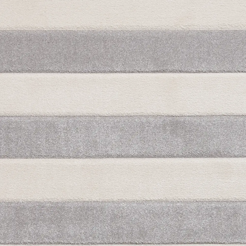 Catherine Lansfield Cove Stripe Modern Linear Grey Rug - Image 6