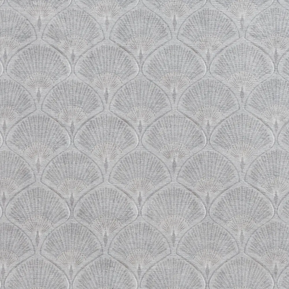 Catherine Lansfield Deco Peacock Washable Silver Rug - Image 6