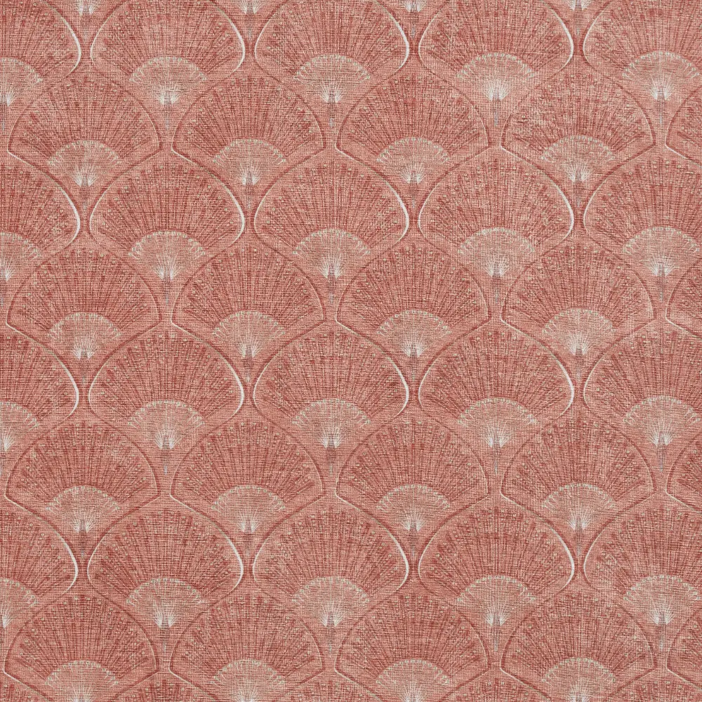Catherine Lansfield Deco Peacock Washable Terracotta Rug - Image 7