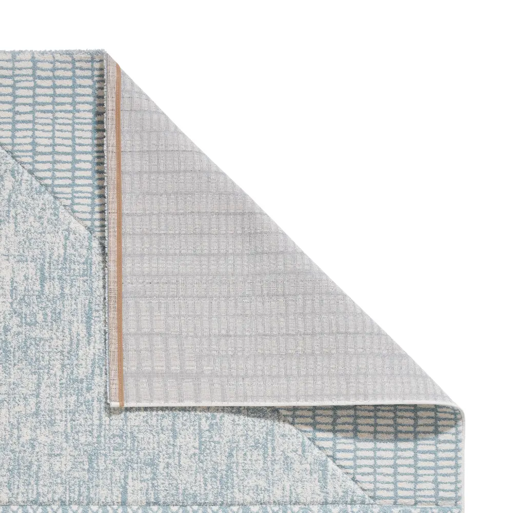 Catherine Lansfield Larsson Modern Abstract Blue Rug - Image 4