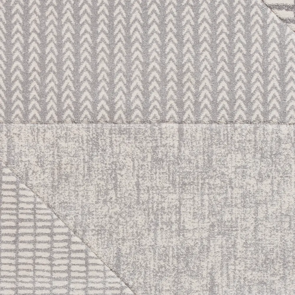 Catherine Lansfield Larsson Modern Abstract Grey Rug - Image 6