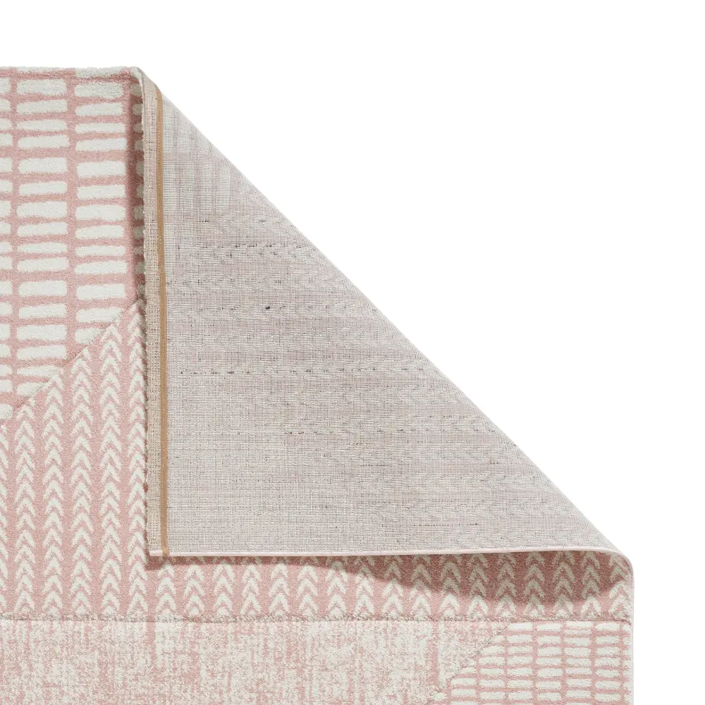 Catherine Lansfield Larsson Modern Abstract Rose Rug - Image 3