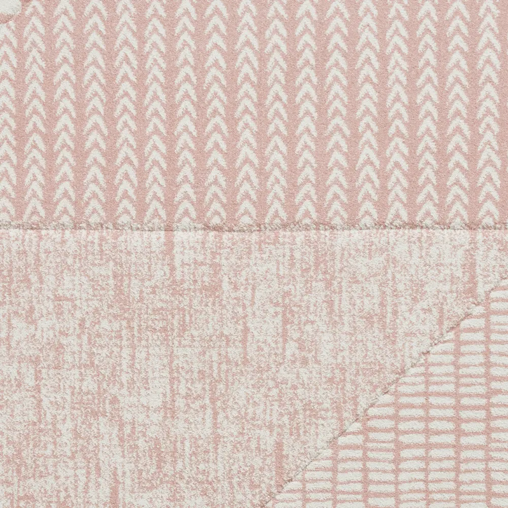 Catherine Lansfield Larsson Modern Abstract Rose Rug - Image 5