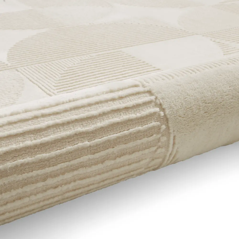 Catherine Lansfield Retro Circles Cream - Image 9