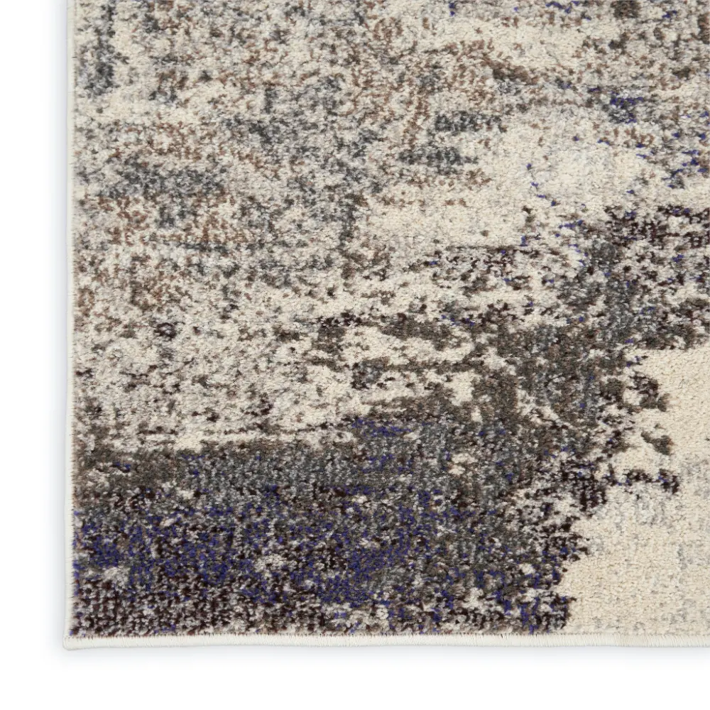 Celestial CES02 Ivory Grey Rug - Image 11
