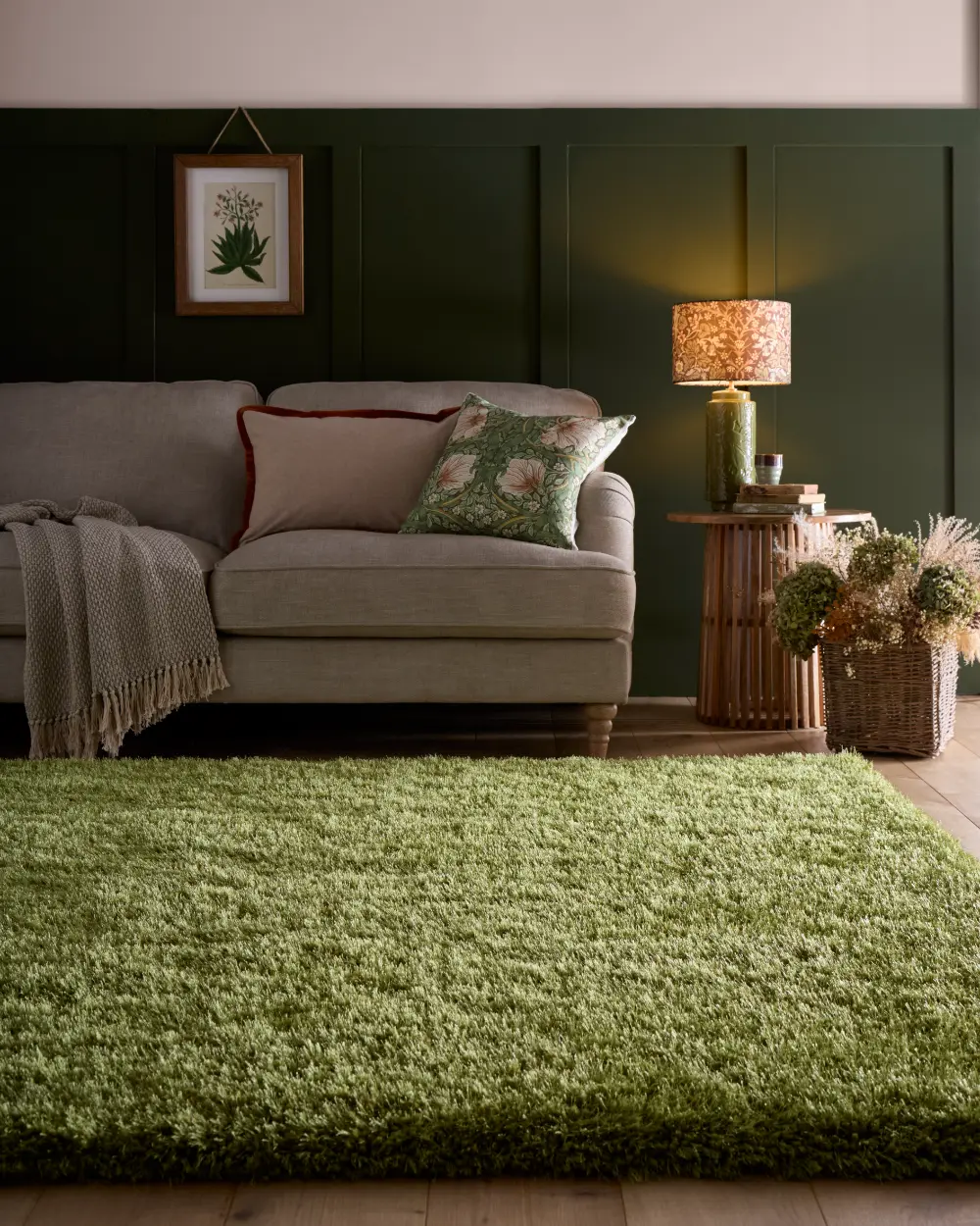 Chicago Olive Rug