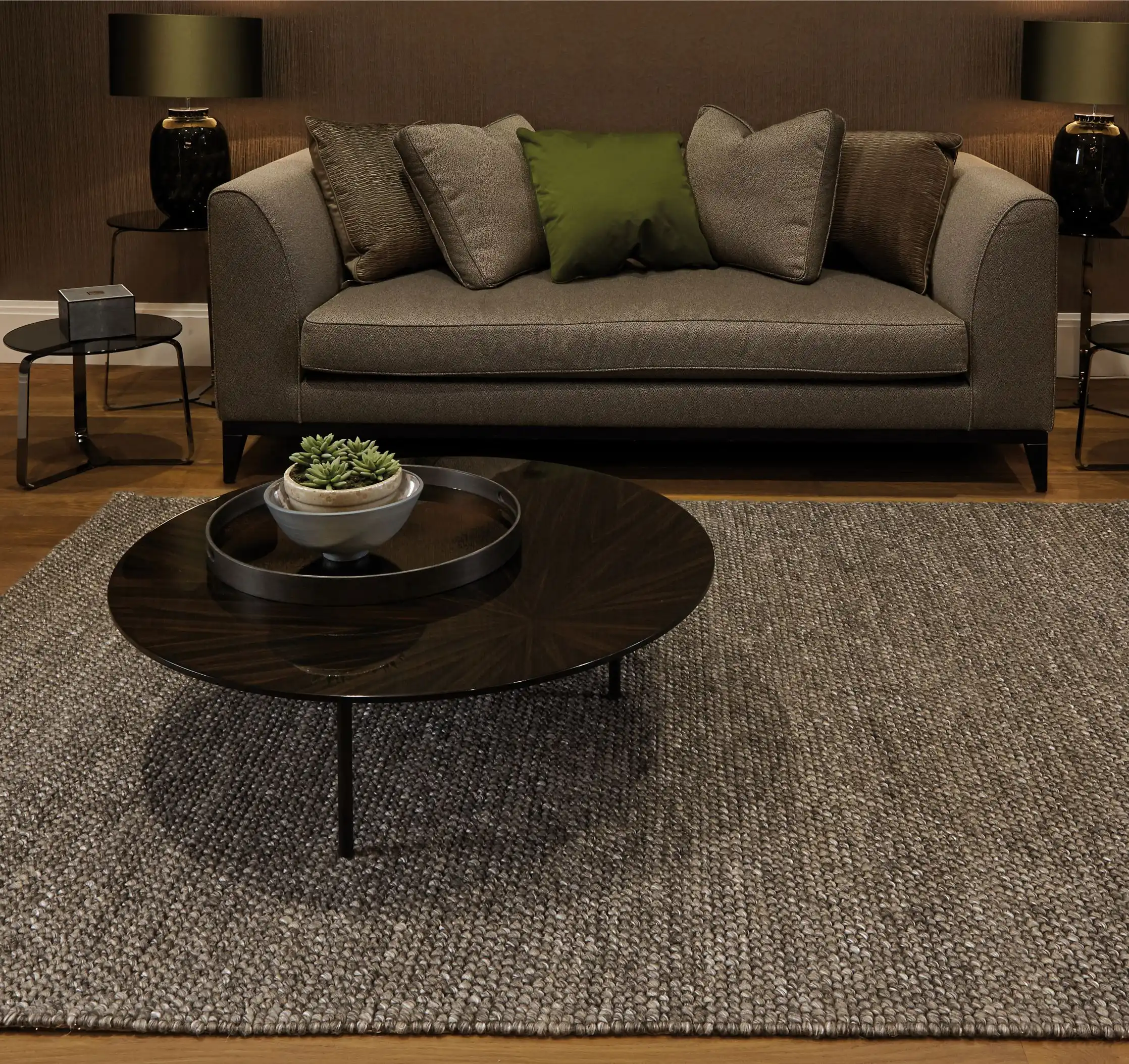 Chrome Taupe Rug