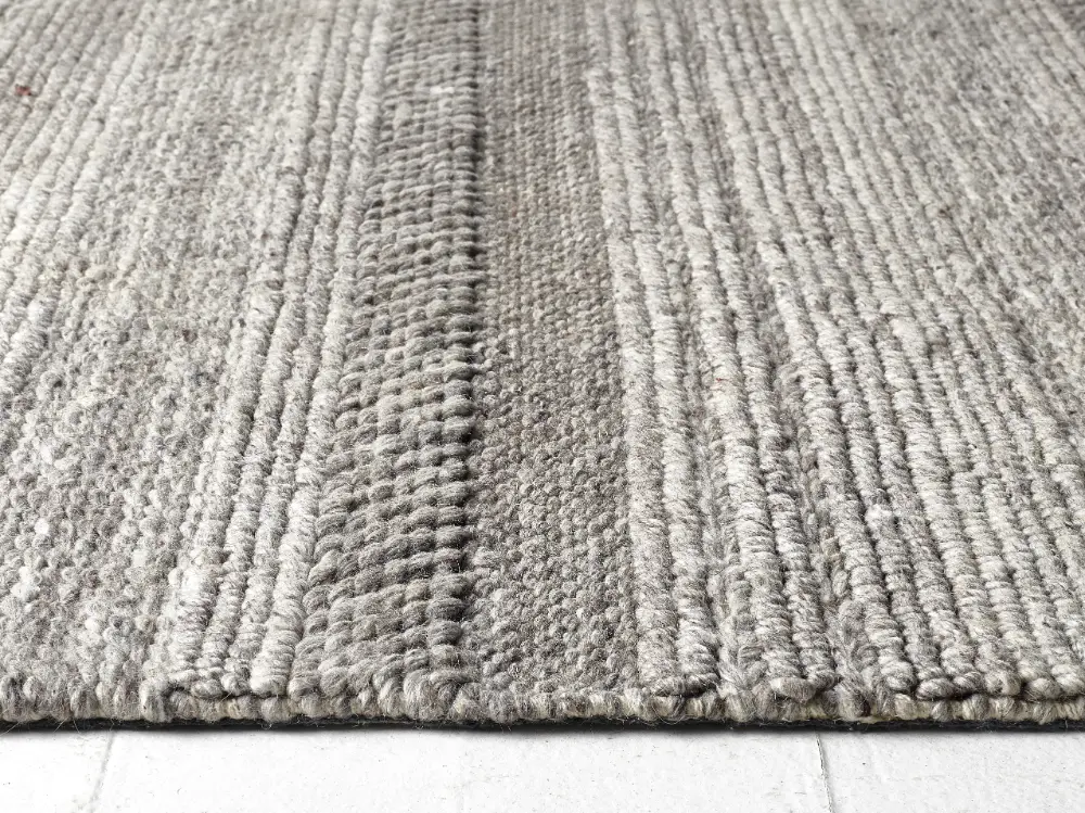 Chunky Knit Natural Rug - Image 6