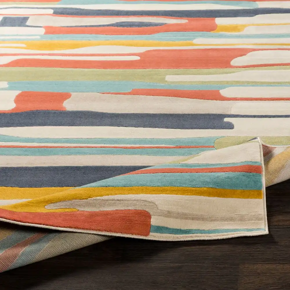 Anais Scandi Modern Coral Rug - Image 5