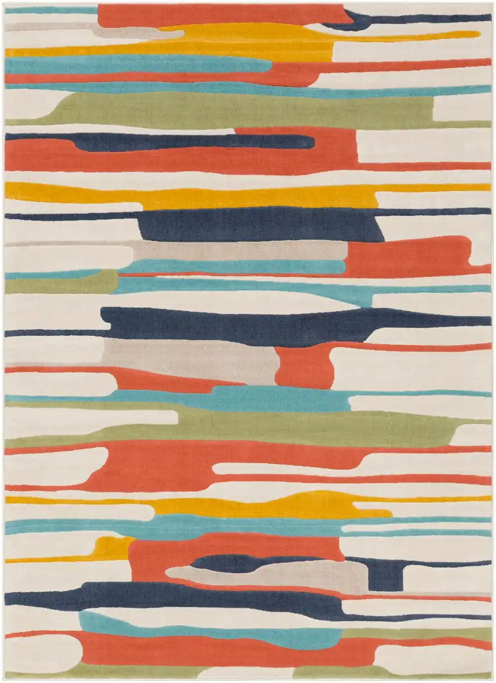 Anais Scandi Modern Coral Rug - Image 7