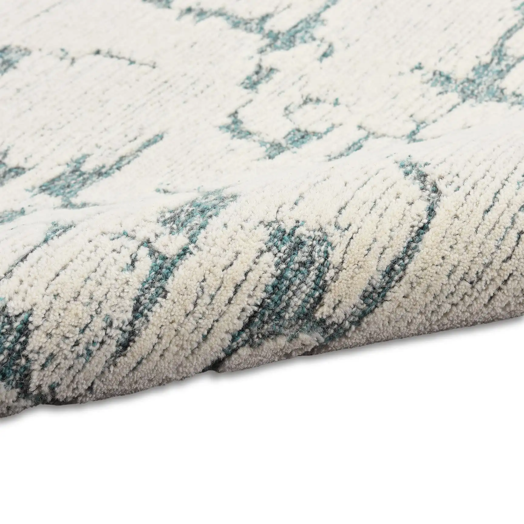 CK009 Sculptural SCL01 Teal Rug - Image 4