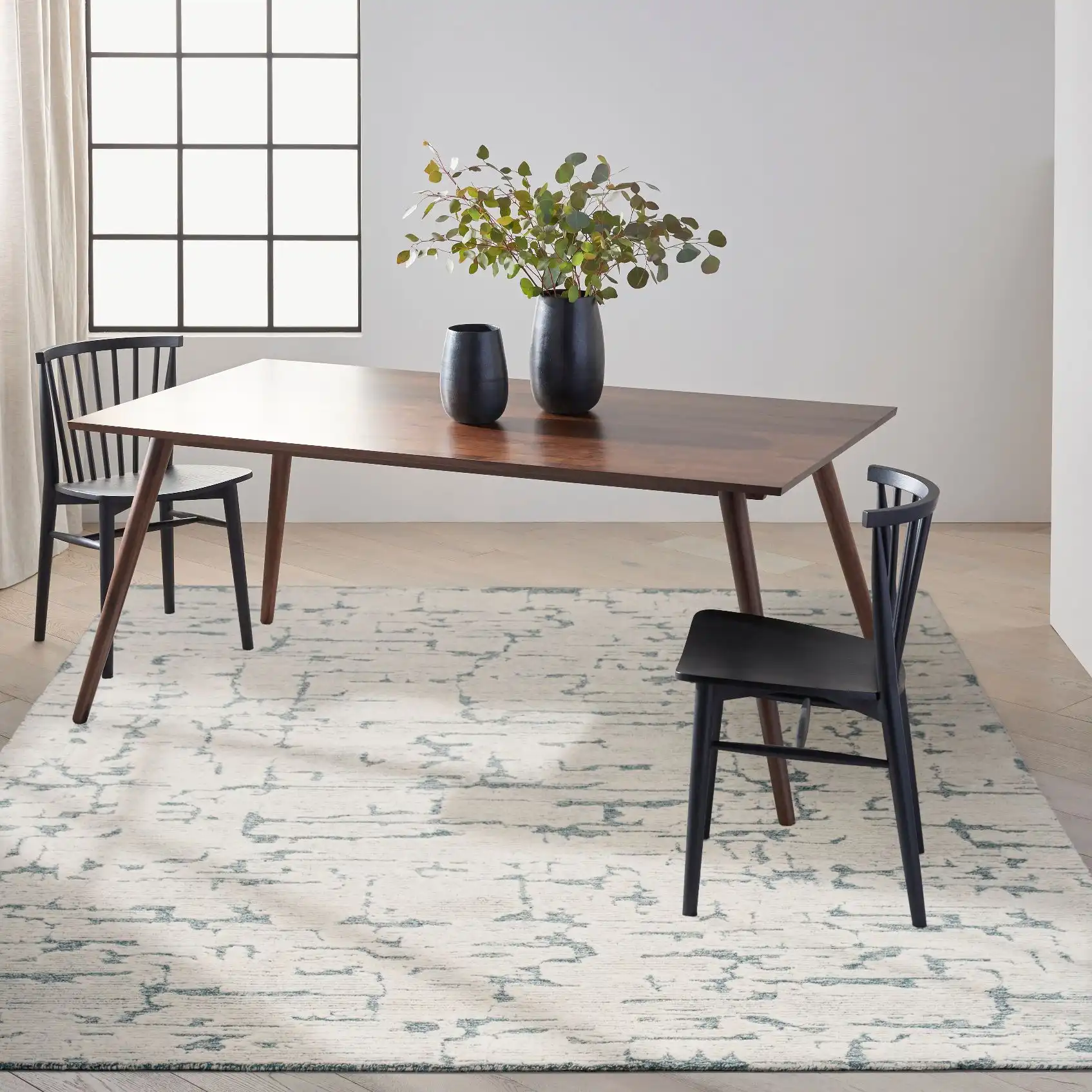 CK009 Sculptural SCL01 Teal Rug - Image 5