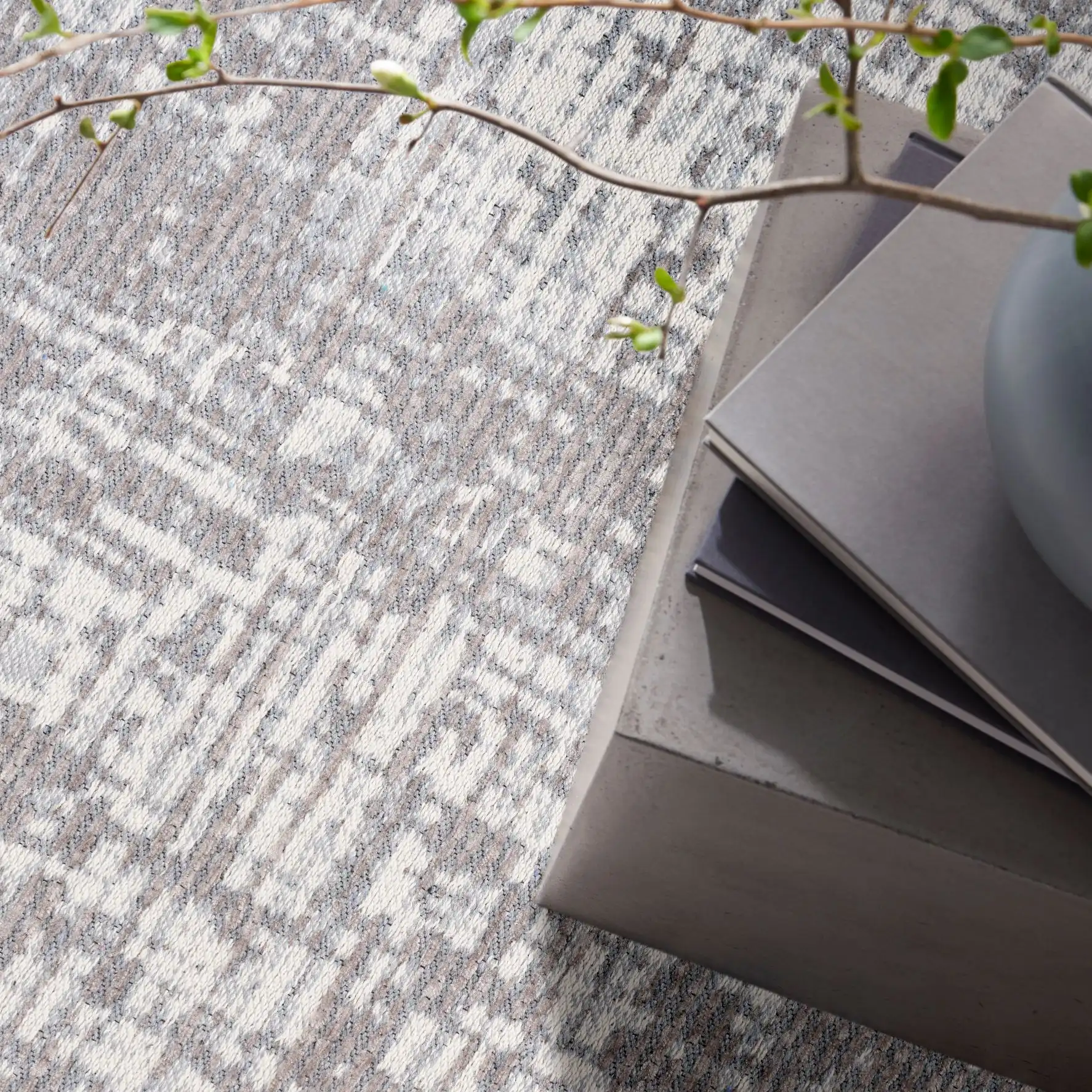 CK015 Safi SFR02 Grey Ivory Rug - Image 3