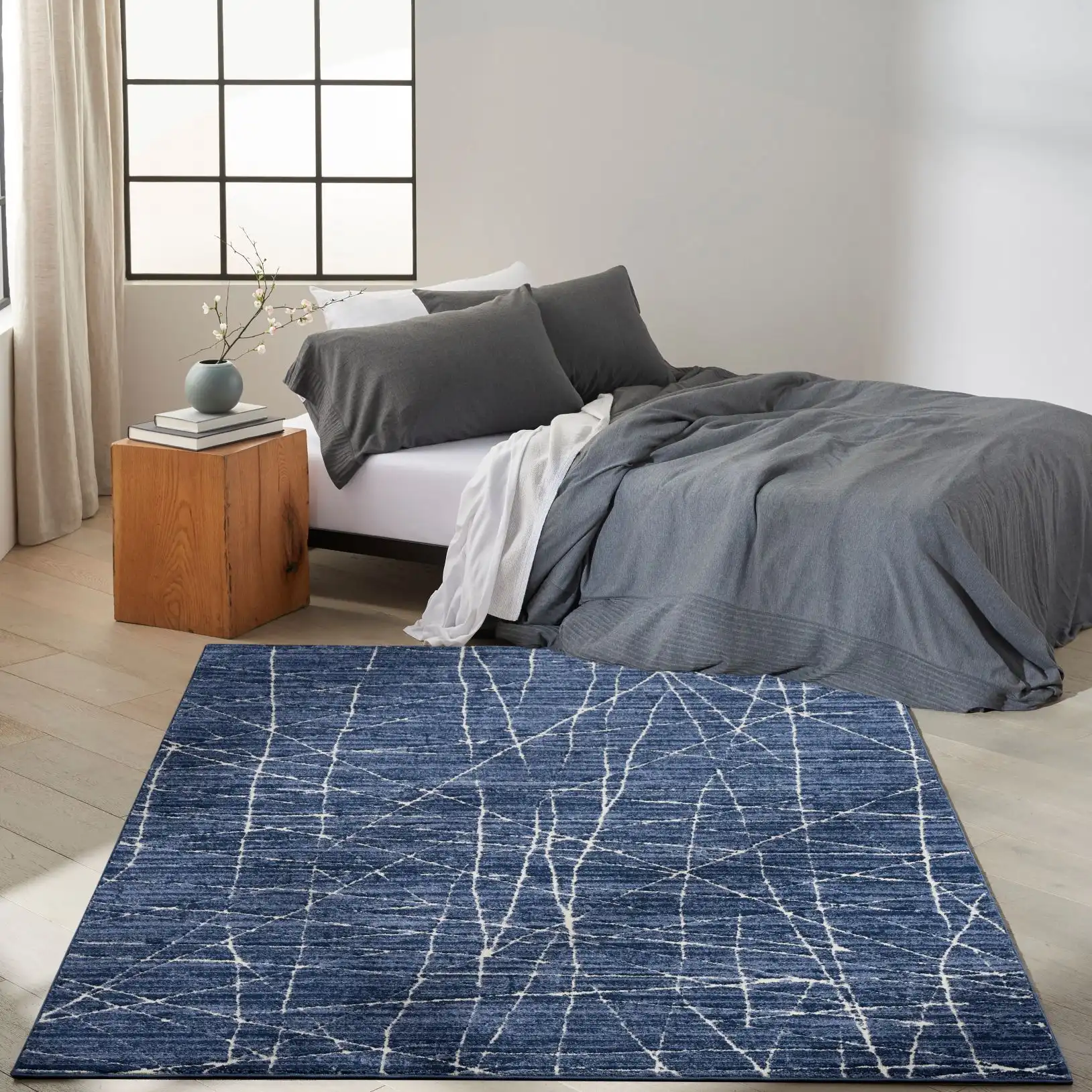 CK023 Balance BLN02 Blue Ivory Rug