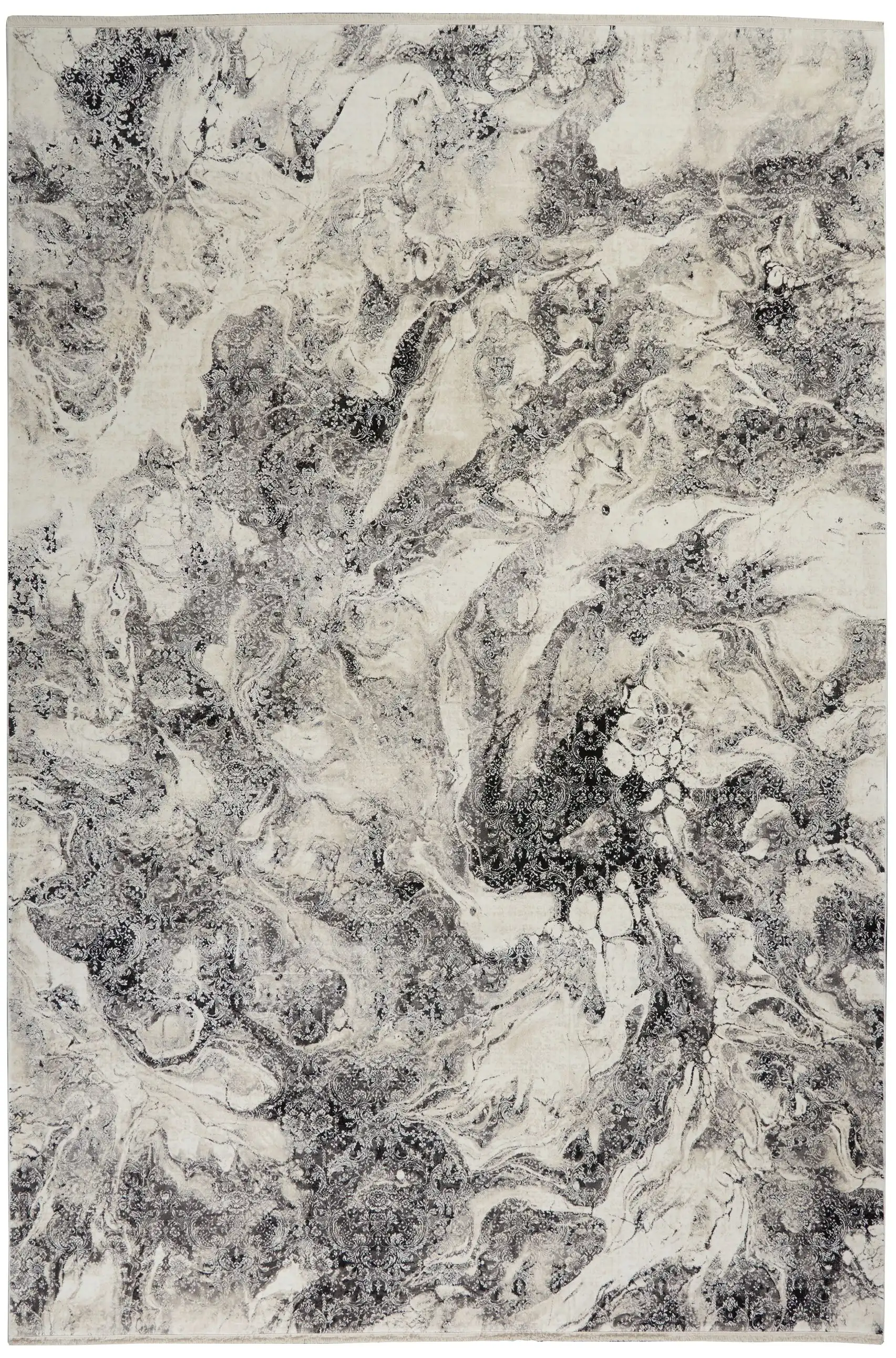 CK50 Balian CK56 Silver Black Rug - Image 2