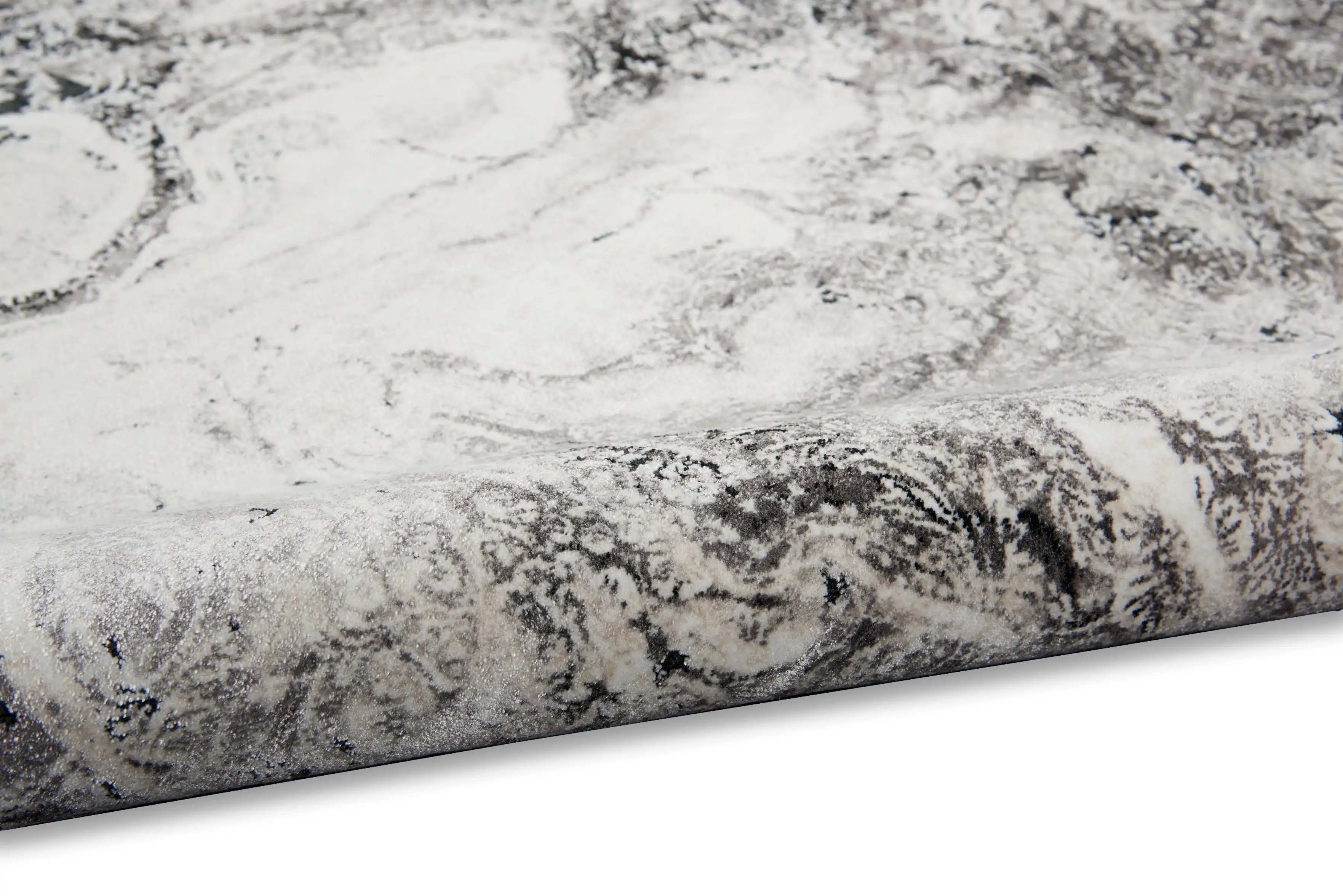 CK50 Balian CK56 Silver Black Rug - Image 3