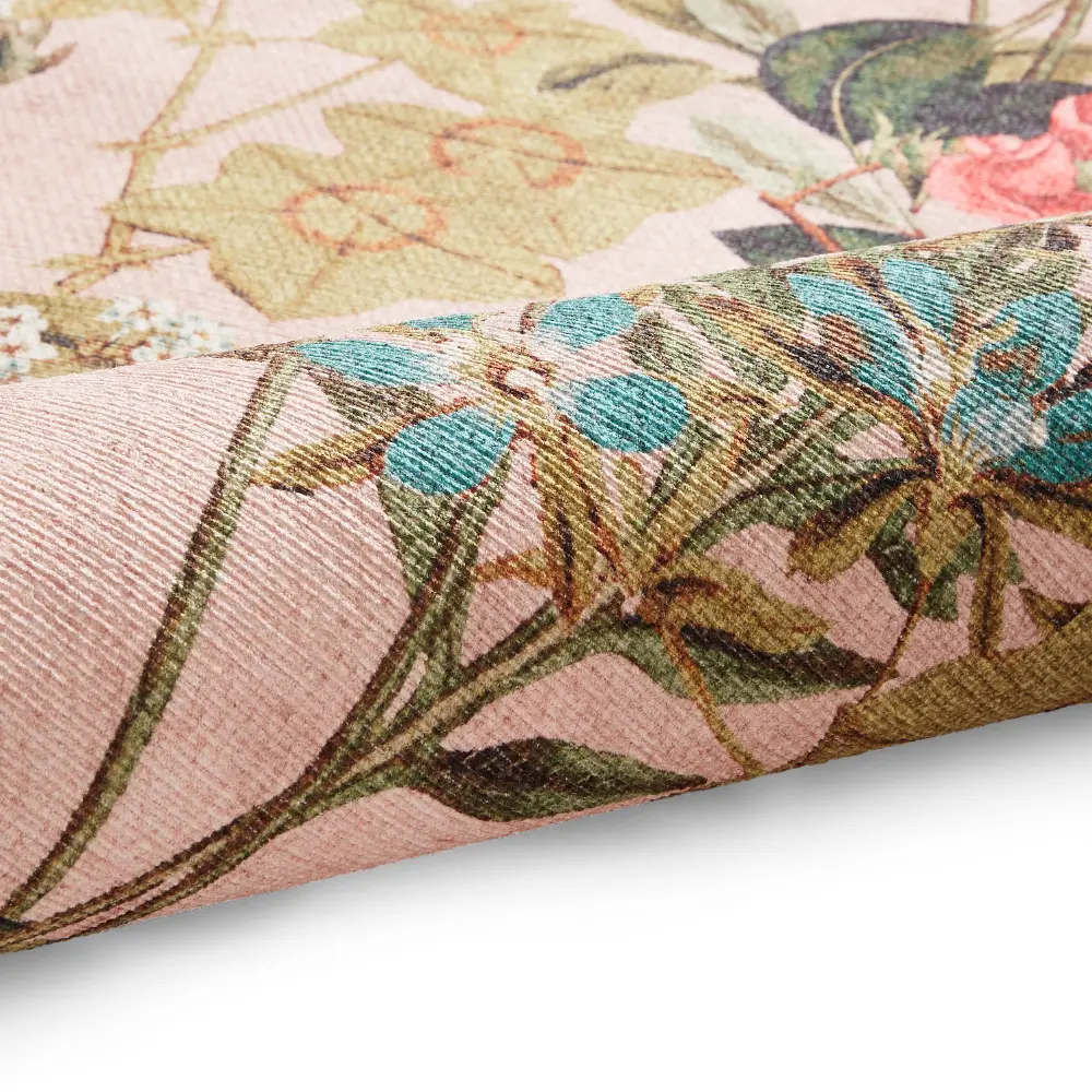 Clarke & Clarke Passiflora Blush Washable - Image 8