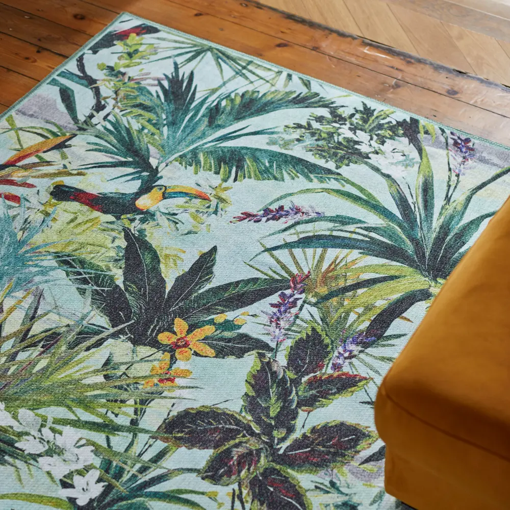 Clarke & Clarke Toucan Sky Washable - Image 3