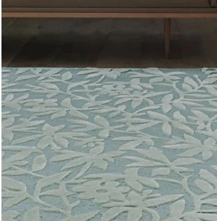 Cleavers Laura Ashley Duck Egg 080907 Rug