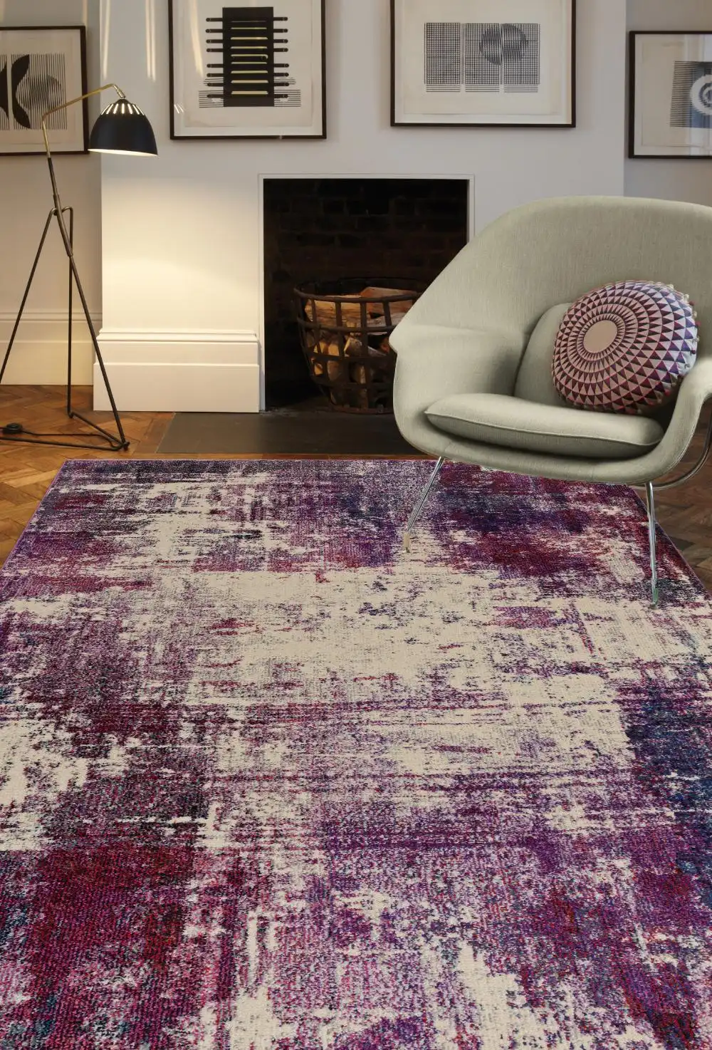 Colores Cloud Magenta CO08 Rug - Image 2