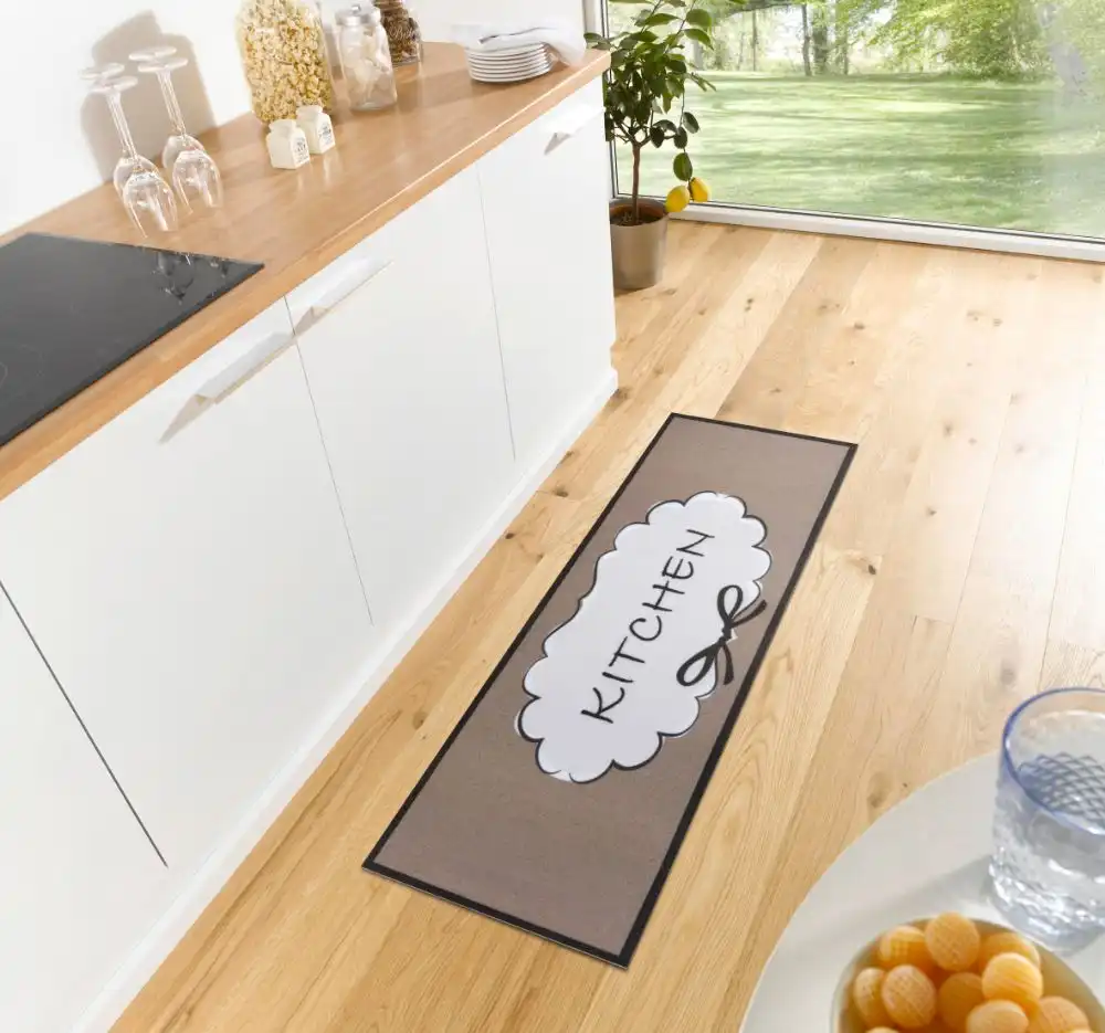 Cook & Clean 105728 Kitchen Brown Rug