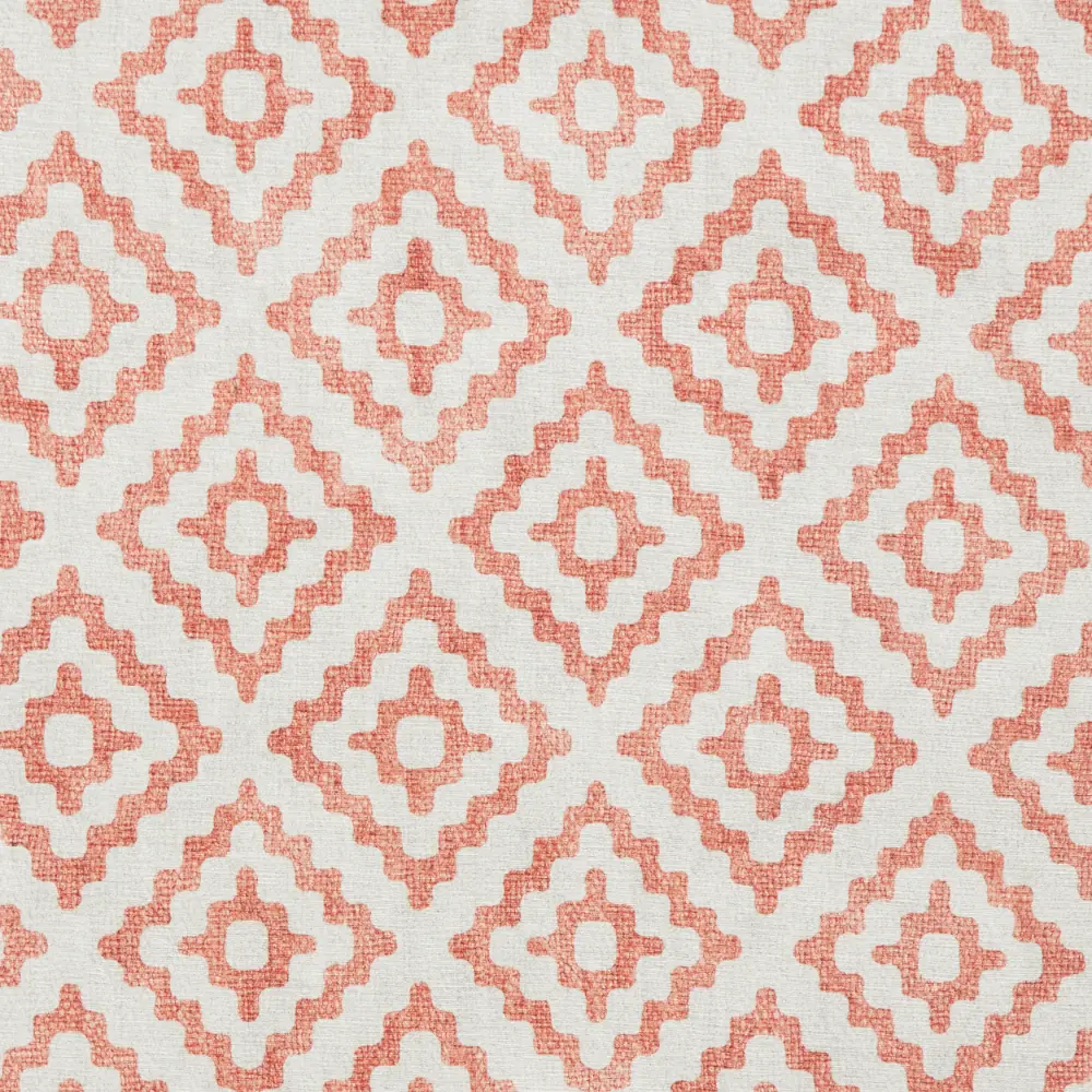 Coral H1058 Orange Modern Washable Rug - Image 9