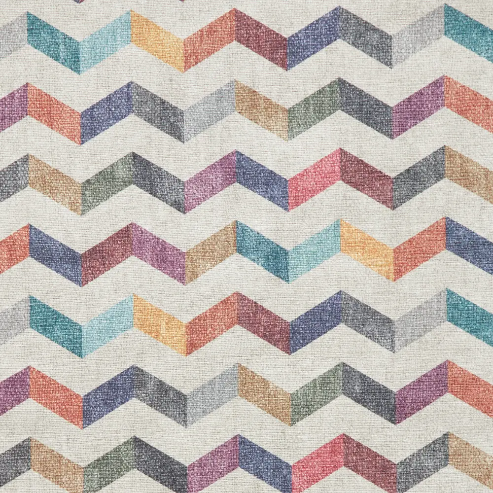 Coral H1059 Multi Modern Washable Rug - Image 4