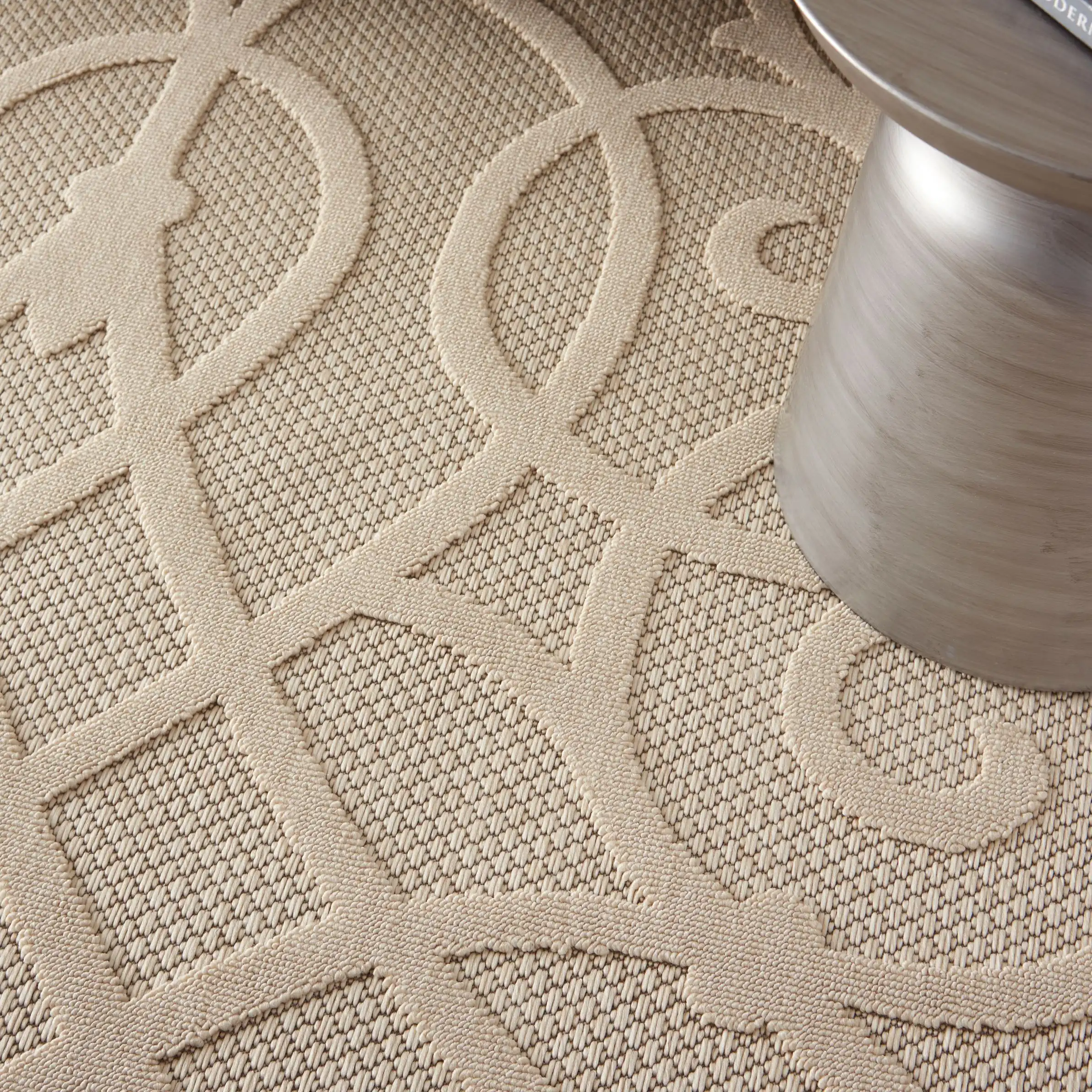 Cozumel (Outdoor) CZM04 Cream Rug - Image 3