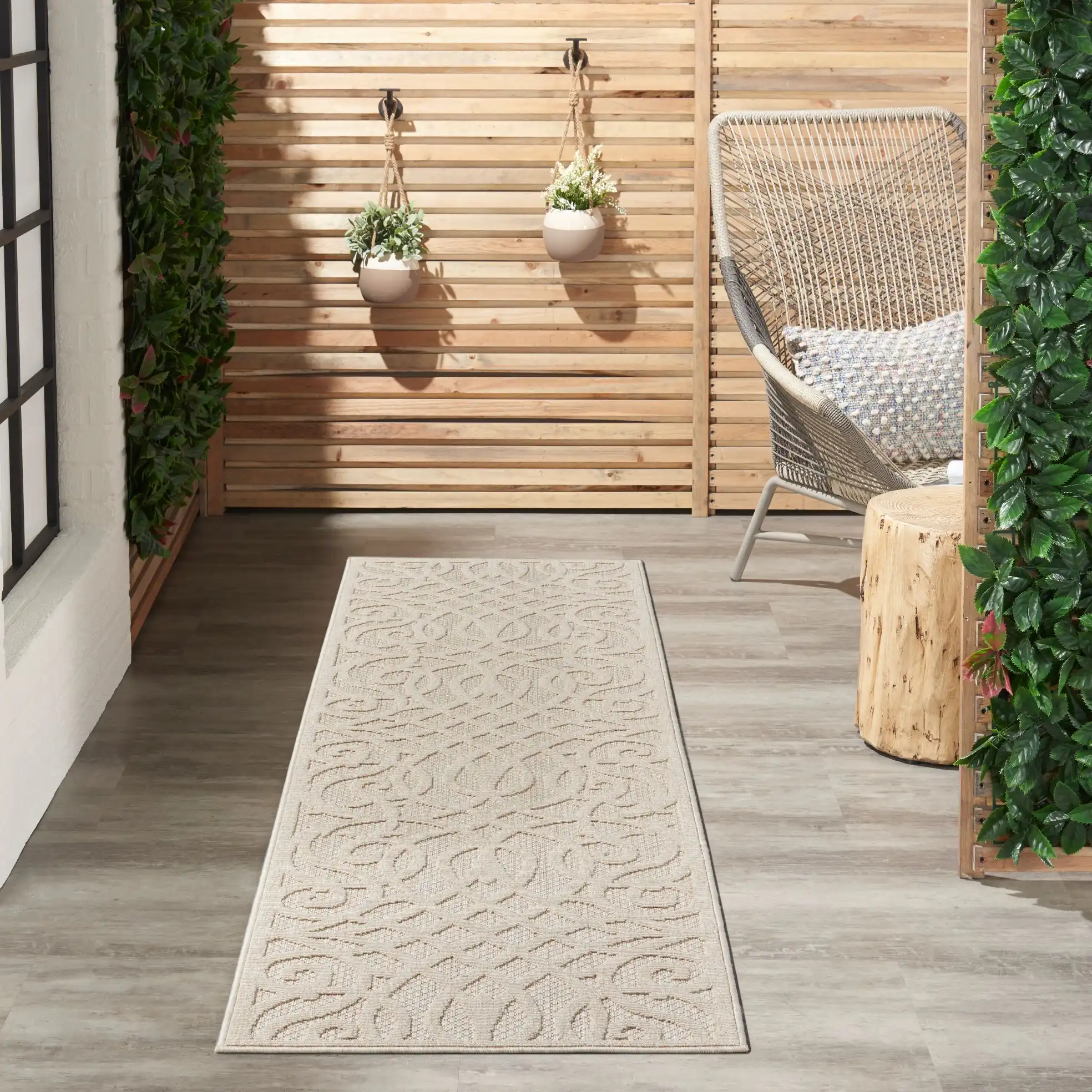 Cozumel (Outdoor) CZM04 Cream Rug - Image 5