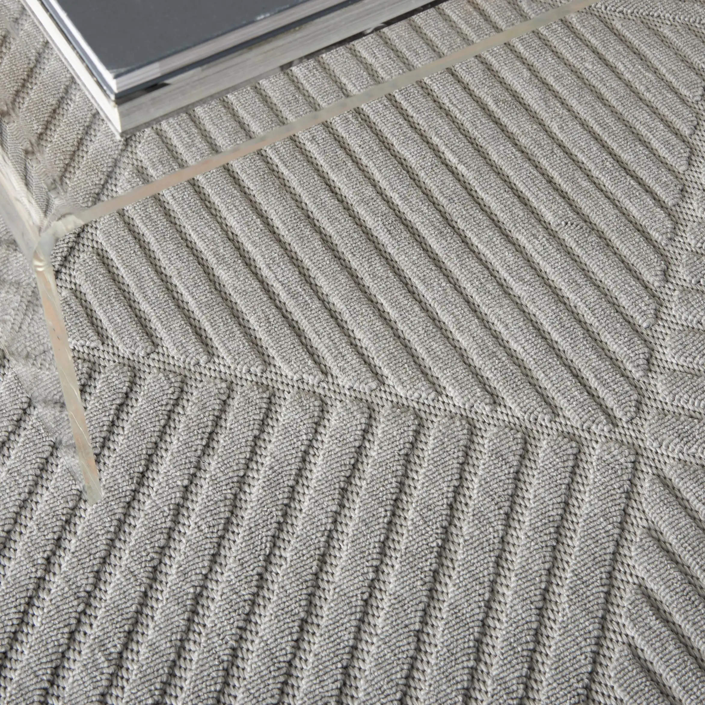 Cozumel (Outdoor) CZM05 Light Grey Rug - Image 3
