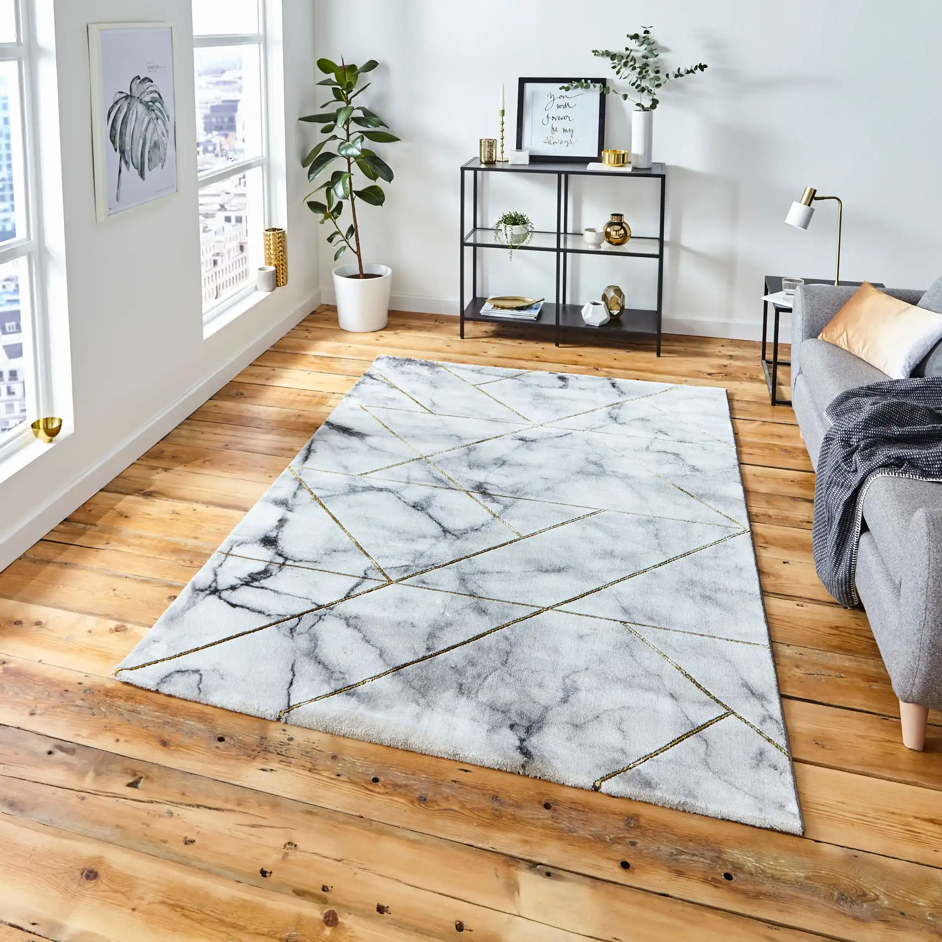 Craft 23299 Ivory Gold Rug