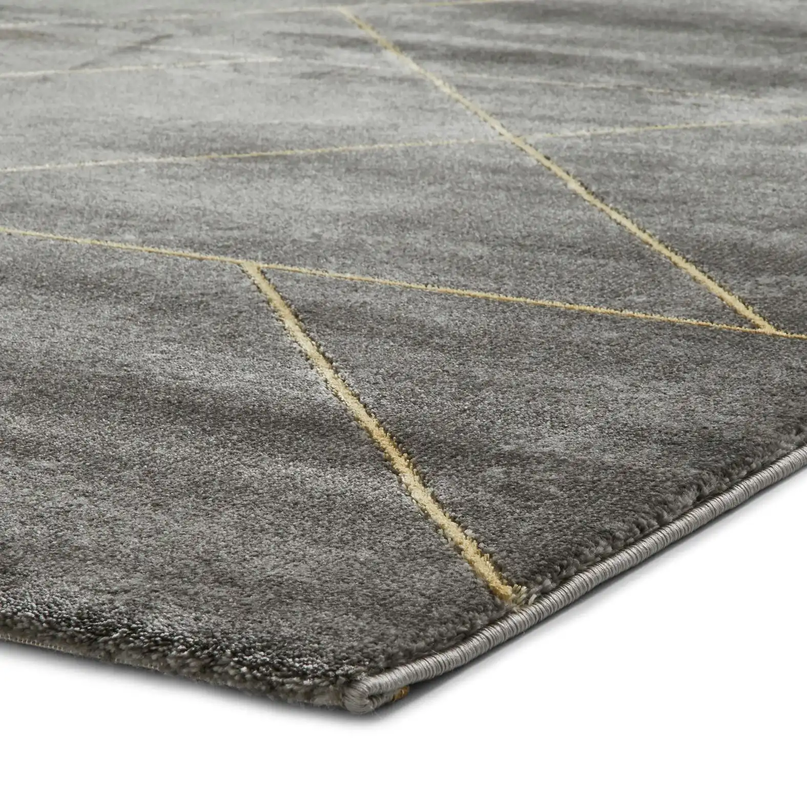 Craft 23486 Dark Grey Gold Rug - Image 5